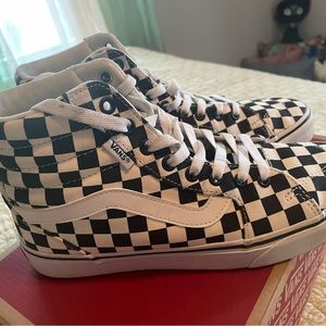 Vans high top sneakers